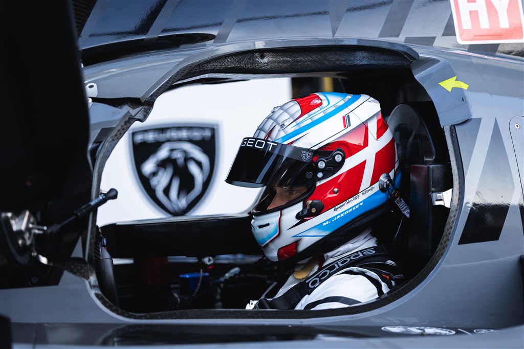 Malthe imponerede ved FIA WEC Rookie Test i Bahrain tilbage i november 2022.
(Foto: Peugeot Sport / DPPI)